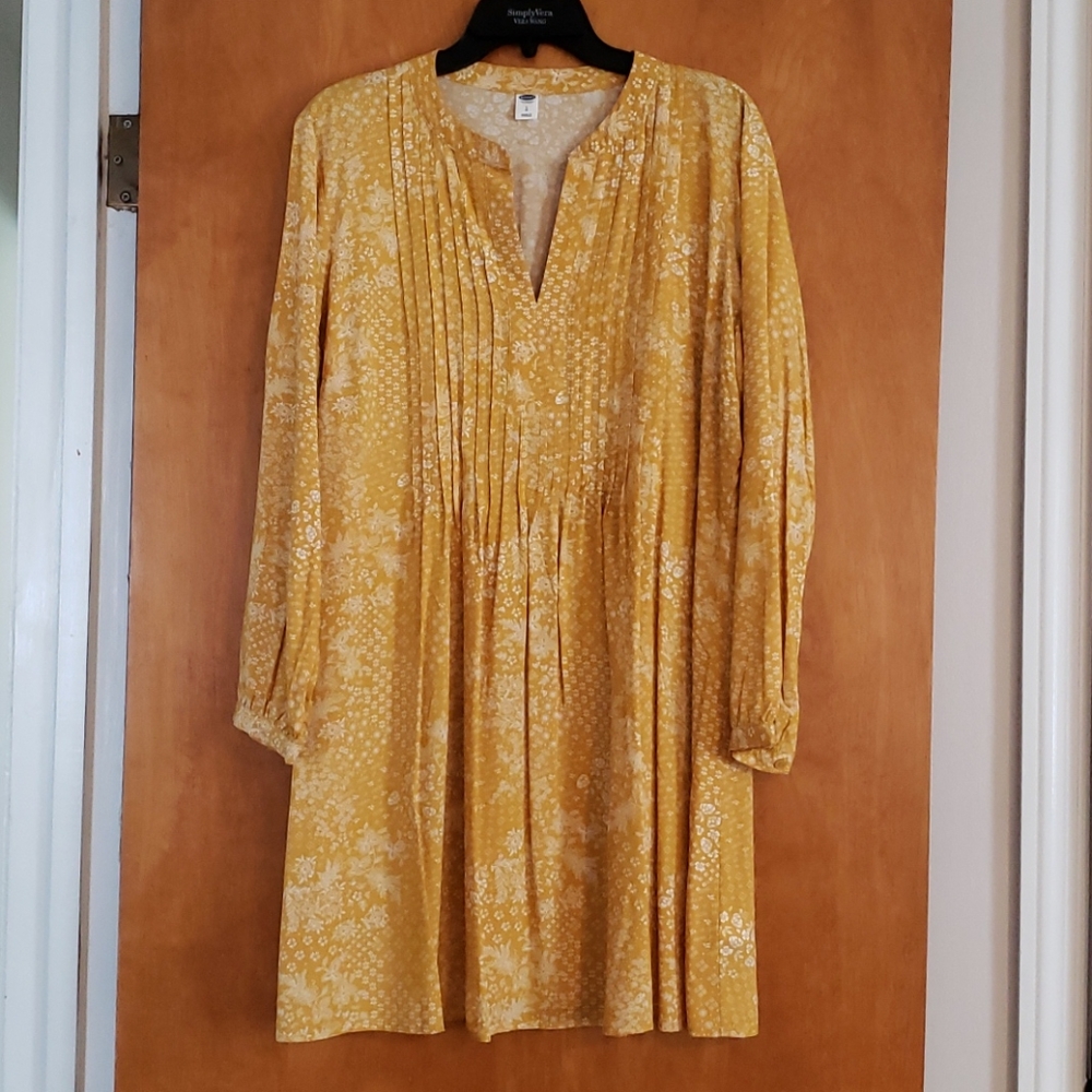 Womens Swing Dress / Long Tunic Shirt Lg Old Navy